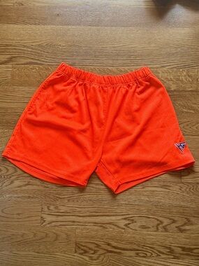5” Mesh Gym Shorts orange